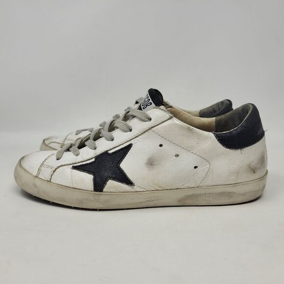Golden Goose Shoes Womens EU38 US8 Deluxe Brand Super Star Low Top Sneakers - Picture 6 of 13
